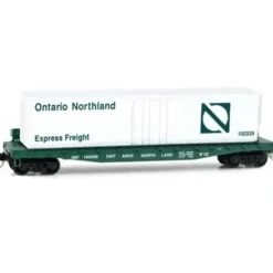 Micro-Trains 04500430 N Ontario Northland 50' Fishbelly Side Flatcar #100339 LN/Box - Your Source for Gaming Essentials