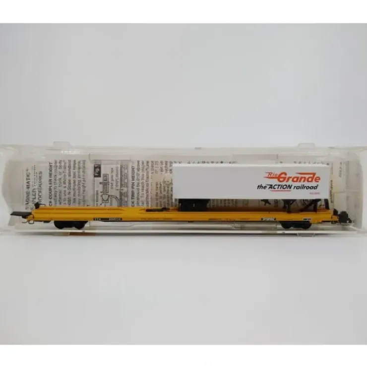 Micro-Trains 71524-1 N Scale TTX 89'4" TOFC Flat Car w/ Rio Grande Trailer LN/Box - Your Source for Gaming Essentials* Trains