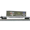 MicroTrains 52400105 60' Steel Flatcar w/40' Container Load - Ready to Run - Your Source for Gaming Essentials* Trains