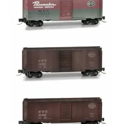 Micro-Trains 50044490 Z New York Central 40' SD Boxcar RTR Runner (Pack of 3) - Your Source for Gaming Essentials* Trains