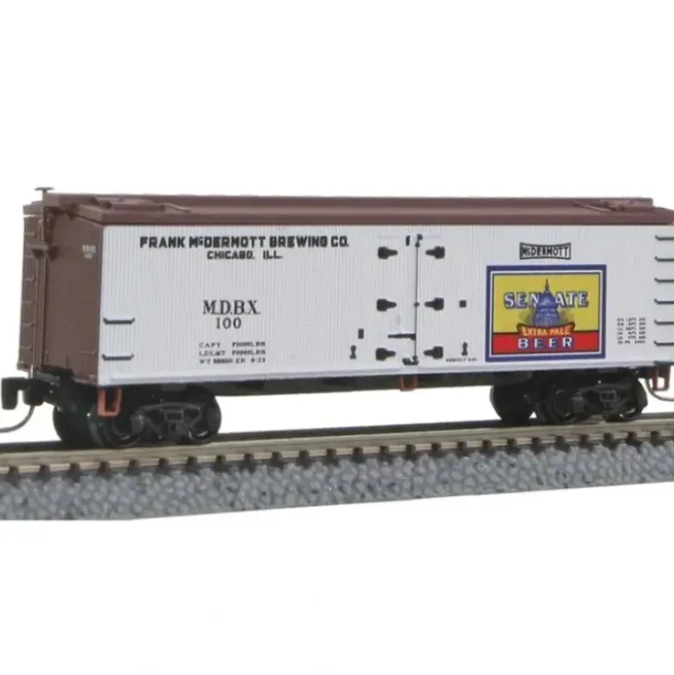Micro-Trains 51800300 Z Senate Brewing Co. 40' Wood-Sheathed Ice Reefer #100 - Your Source for Gaming Essentials* Trains