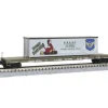 Micro-Trains 52400106 Z USAAC 60' Steel Flatcar w/40' Container Load #667442 - Your Source for Gaming Essentials