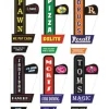 Miller Engineering 66822 Animated Sign Kit Downtown Series #1 - Right - Medium - Your Source for Gaming Essentials