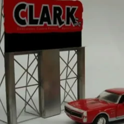 Miller Engineering 2981 HO/O Clark Bar Roadside Billboard - Your Source for Gaming Essentials* Trains