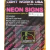 Miller Engineering 8830 HO/O Coppertone Flashing Neon Window Sign Light Works - Your Source for Gaming Essentials* Trains