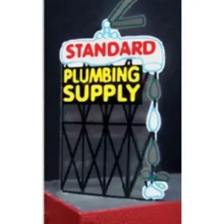 Miller Engineering 9181 HO/O Standard Plumbing Billboard Animated Signs - Your Source for Gaming Essentials* Trains