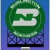 Miller Engineering 440702 HO Small Burlington Northern Animated Billboard - Your Source for Gaming Essentials* Trains