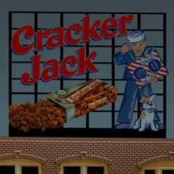 Miller Engineering 440102 N/HO Billboard Cracker Jack - Your Source for Gaming Essentials* Trains