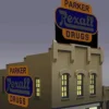 Miller Engineering 7582 N/HO Rexall Animated Billboard - Your Source for Gaming Essentials* Trains