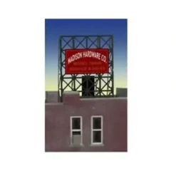 Miller Engineering 338920 N/Z Madison Hardware Animated Rooftop Billboard Small - Your Source for Gaming Essentials* Trains