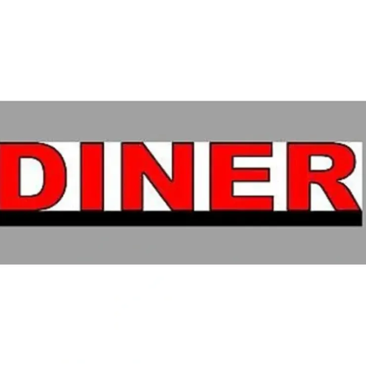 Miller Engineering 55030 O Diner Double-Sided Rotating Sign - Your Source for Gaming Essentials* Trains