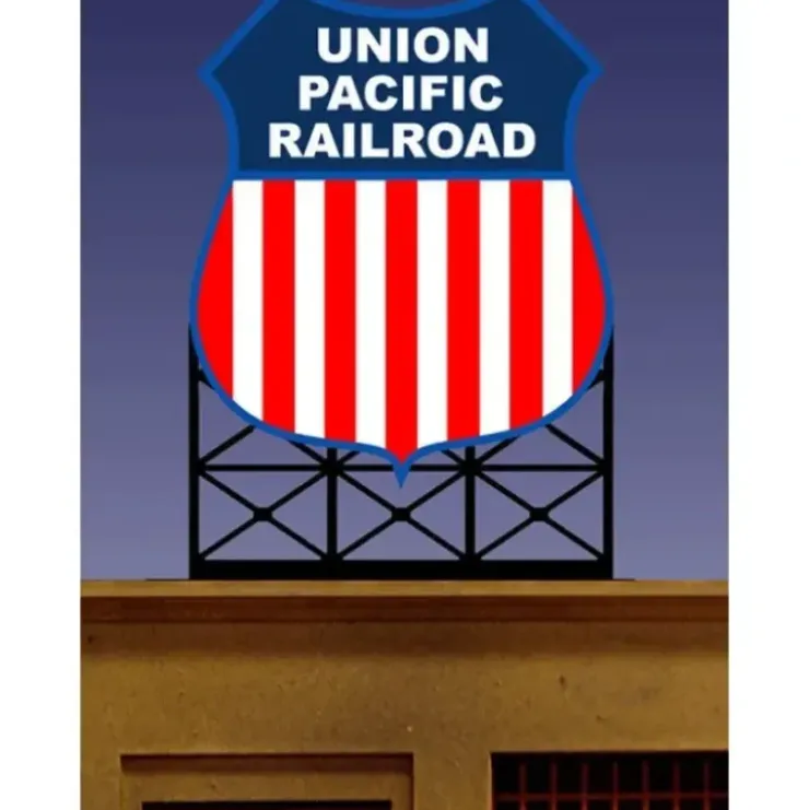 Miller Engineering 881801 O/HO Union Pacific Animated Roadside Billboard - Your Source for Gaming Essentials* Trains