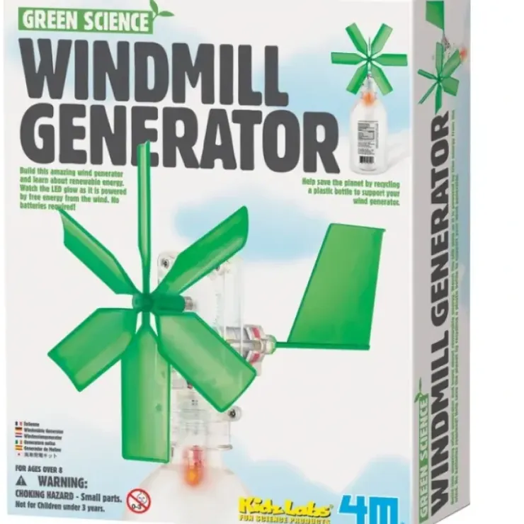 Toys>4M KidzLabs Green Science Kit - Windmill Generator - Your Source for Gaming Essentials