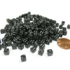 Dice>200 5mm .197 Inch Six Sided D6 Die Small Tiny Mini Miniature Black Dice - Your Source for Gaming Essentials