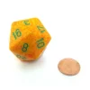 Dice>34mm Large 20-Sided D20 Speckled Chessex Dice, 1 Die - Lotus - Your Source for Gaming Essentials