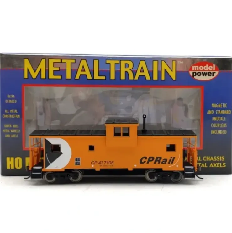 Model Power 2274 HO Canadian Pacific 34" Metal Train Cupola Caboose - Your Source for Gaming Essentials* Trains