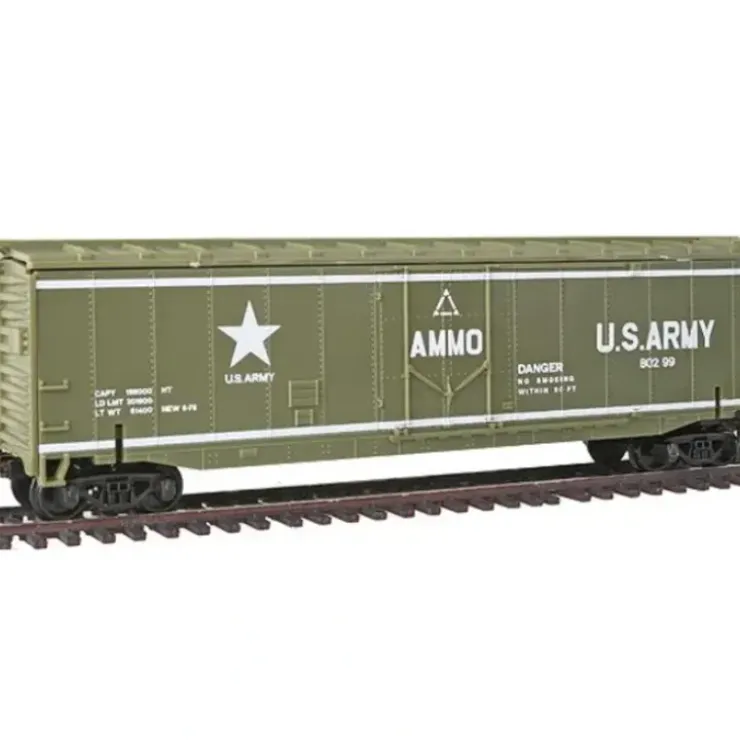 Model Power 99164 HO Scale Exploding Car United States Army - Your Source for Gaming Essentials* Trains