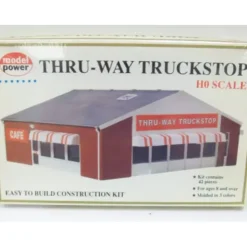 Model Power 607 HO Thru-Way Truckstop Building Kit - Your Source for Gaming Essentials* Trains