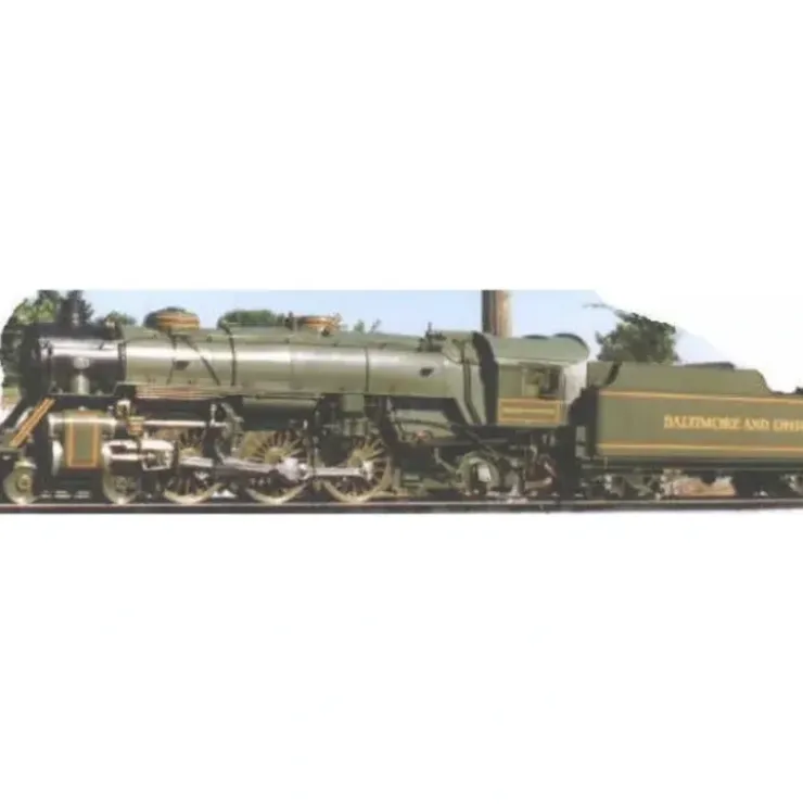 Model Power 87437 N Baltimore & Ohio 4-6-2 President Washington w/Tender - Your Source for Gaming Essentials* Trains