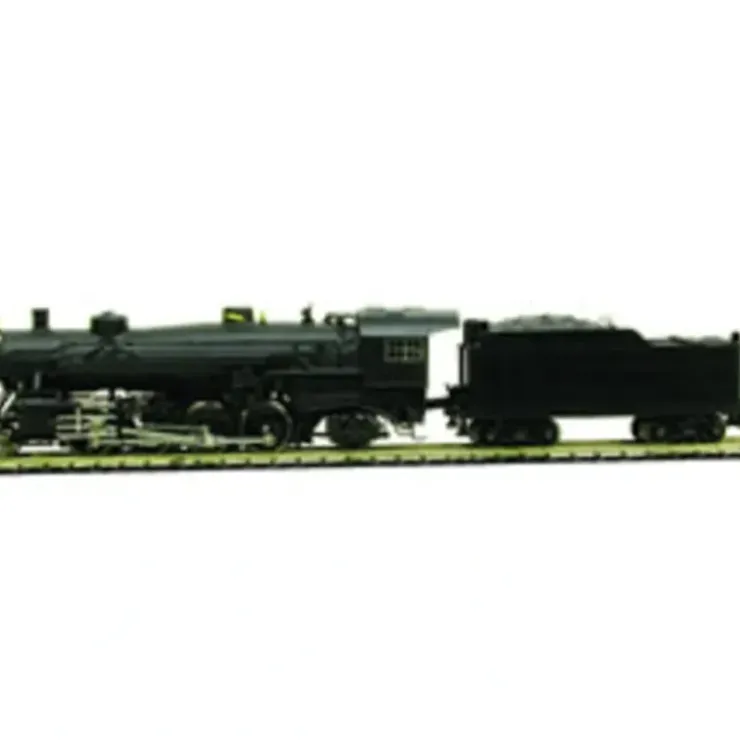 Model Power 87570 N 2-8-2 Mikado w/Standard Tender Standard DC Undecorated - Your Source for Gaming Essentials* Trains