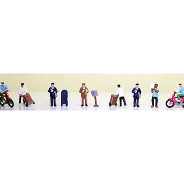 Model Power 1379 N Postal Workers Figure Set - Your Source for Gaming Essentials* Trains