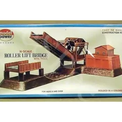 Model Power 1504 N Roller Lift Bridge w Track Kit - Your Source for Gaming Essentials* Trains