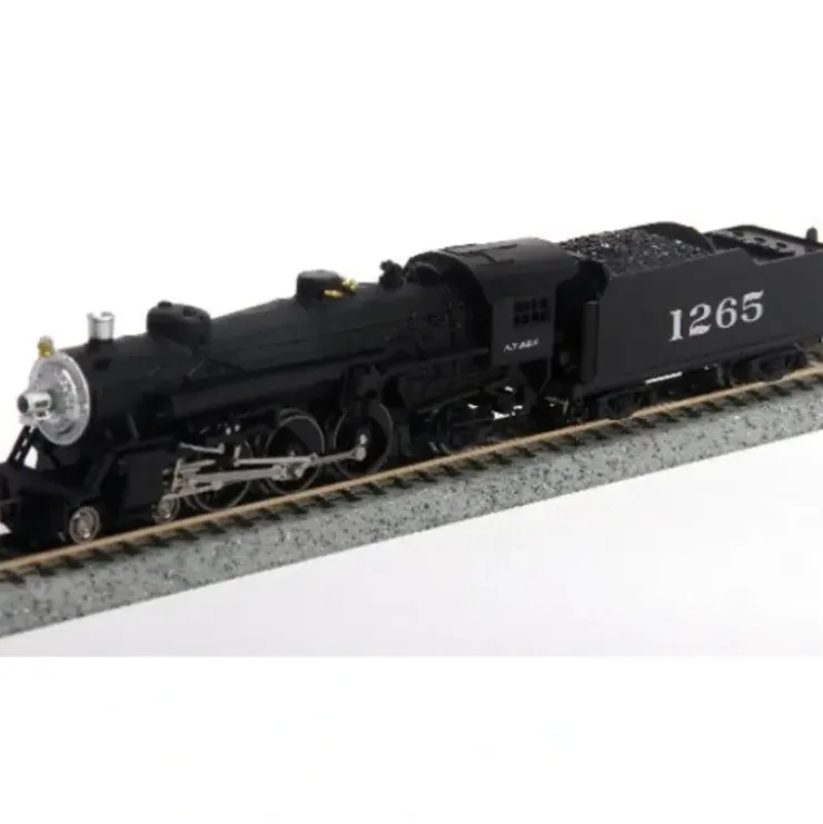 Model Power 87400 N Santa Fe Steam USRA 4-6-2 Pacific w/Standard Tender/DC - Your Source for Gaming Essentials* Trains