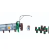 Model Power 490-1470 Trackside Oil Tank with Accessories - Your Source for Gaming Essentials