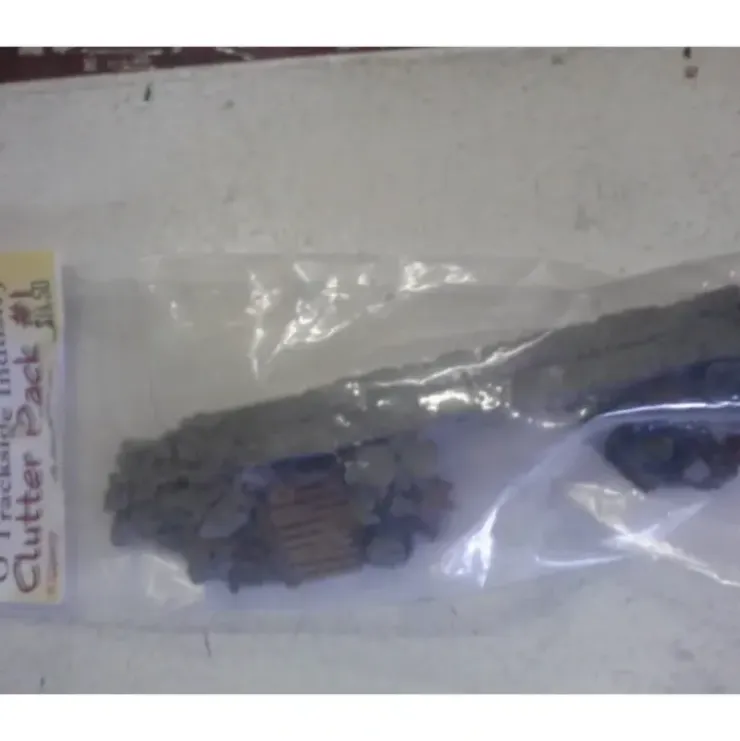 Model Tech Studios OD2052P O Scale Clutter Pack #1 - Your Source for Gaming Essentials* Trains