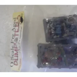 Model Tech Studios OD2094P O Scale Pre-Aged Dumpsters - Your Source for Gaming Essentials* Trains
