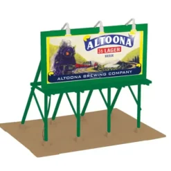 MTH 30-90481 Altoona "36 Lager" Lighted Billboard - Your Source for Gaming Essentials* Trains