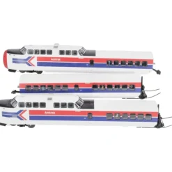 MTH 20-20345-1 Amtrak Turbotrain O Gauge Passenger Train Set w/PS 3.0 - Your Source for Gaming Essentials* Trains