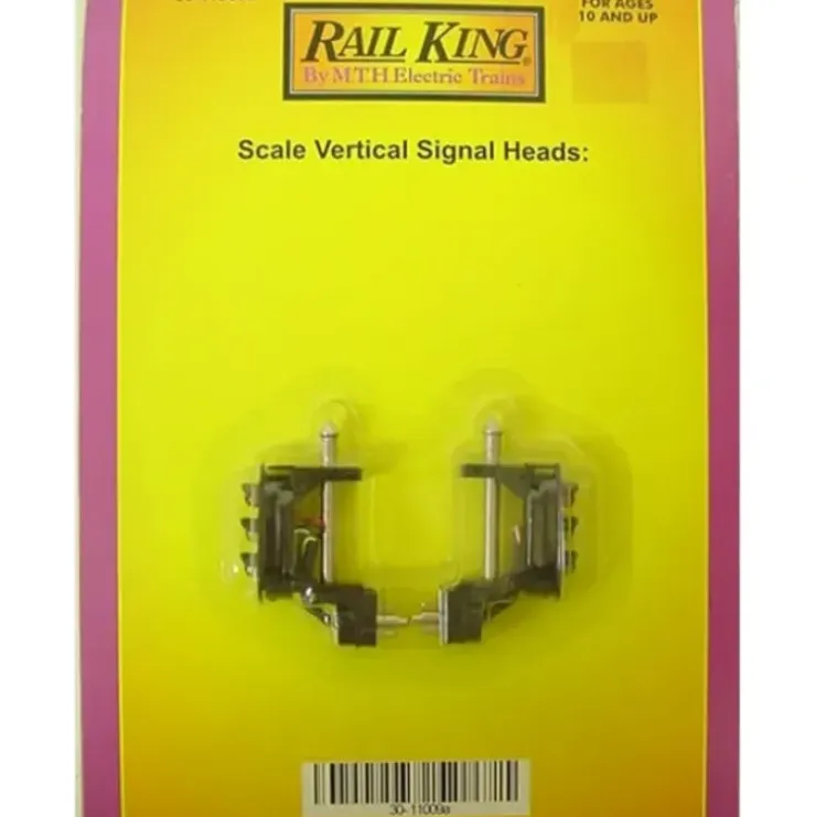 MTH 30-11009A Scale Vertical Signal Heads (Pack of 2) - Your Source for Gaming Essentials* Trains