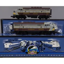 MTH 20-80001B Canadian Pacific Premier F-3 AA O Gauge Diesel Set w/PS1 EX/Box - Your Source for Gaming Essentials* Trains