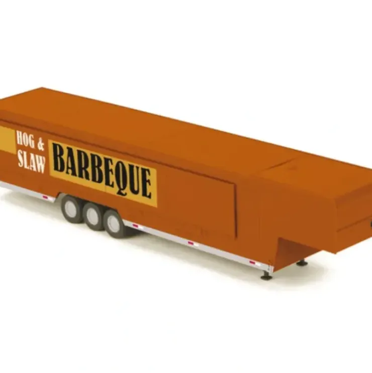 MTH 30-50071 Billy Ray's Bar-B-Que Vendor Trailer - Your Source for Gaming Essentials* Trains