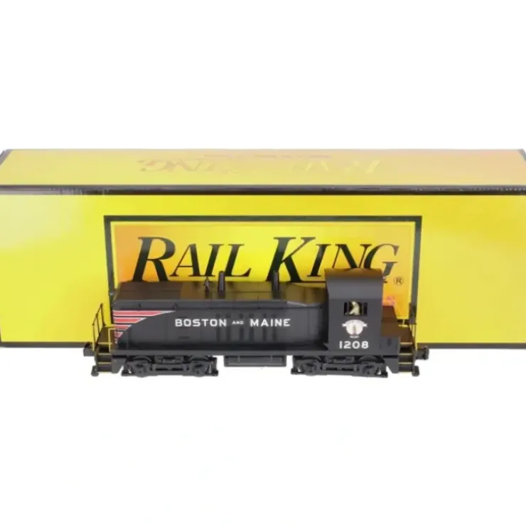 MTH 30-20225-1 Boston & Maine NW-2 Diesel Switcher w/Proto-Sound 3.0 #1208 - Your Source for Gaming Essentials* Trains