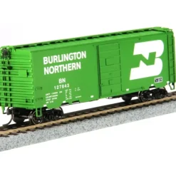MTH 85-74104 Burlington Northern HO Scale 40 PS-1 Box car #127843 - Your Source for Gaming Essentials* Trains