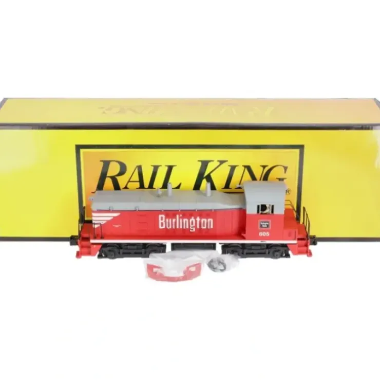 MTH 30-20227-1 Burlington NW2 Diesel Switcher w/PS 3.0 #605 - Your Source for Gaming Essentials* Trains