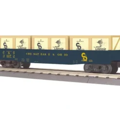 MTH 30-72092 C & O Gondola Car w/ crates - Your Source for Gaming Essentials* Trains