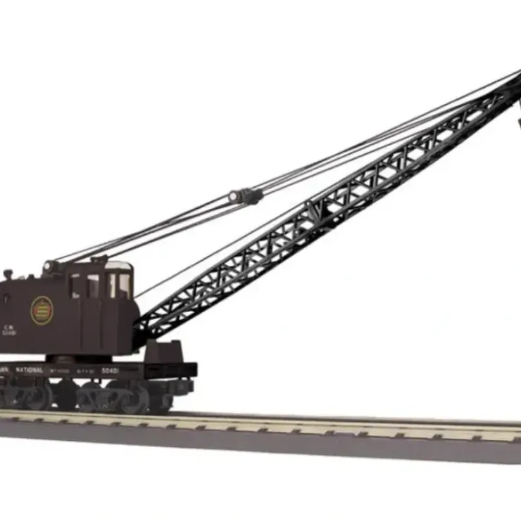 MTH 30-79362 Canadian National American Crane Car #50401 - Your Source for Gaming Essentials* Trains