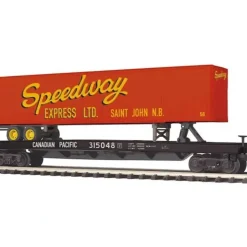 MTH 20-98931 Canadian Pacific Flat Car w/ 48' Trailer #315048 - Your Source for Gaming Essentials* Trains
