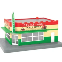 MTH 30-90393 Castle Lawn Mower Repair Single Story Corner Store - Your Source for Gaming Essentials* Trains