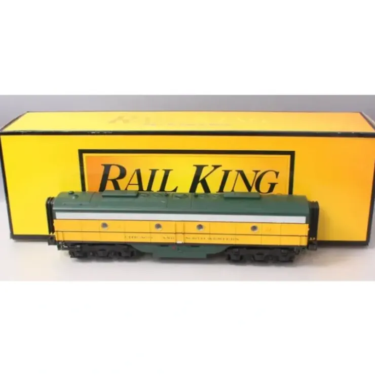 MTH 30-20178-3 Chicago NorthWestern E-8 B-Unit Non-Powered Diesel Engine - Your Source for Gaming Essentials* Trains
