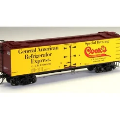 MTH 80-94045 Cooks Goldblume R40-2 Woodside Reefer Car - Your Source for Gaming Essentials* Trains