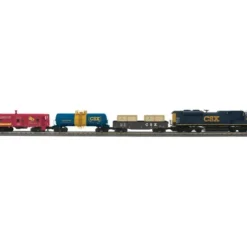 MTH 30-4224-1 CSX RailKing SD70ACe O Gauge Diesel Freight Train Set w/PS 3.0 - Your Source for Gaming Essentials* Trains