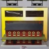MTH 30-90094 Dark Red Stone Passenger Station w/Dual Platforms LN/Box - Your Source for Gaming Essentials* Trains
