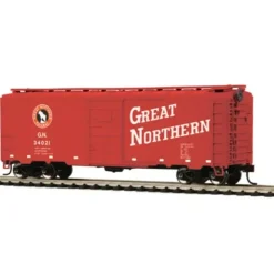 MTH 85-74131 Great Northern HO Scale 40 PS-1 Box Car #34021 - Your Source for Gaming Essentials* Trains