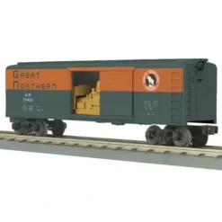 MTH 30-74395 Great Northern Rounded Roof Box Car w/Generator - Your Source for Gaming Essentials* Trains