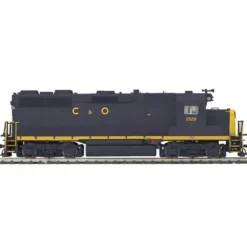 MTH 80-2236-0 HO C&O GP35 Diesel locomotive w/NMRA Couplers #3520 - Your Source for Gaming Essentials* Trains