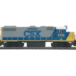 MTH 85-2019-1 HO CSX GP38-2 Diesel Engine with Proto-Sound 3 #2722 - Your Source for Gaming Essentials* Trains
